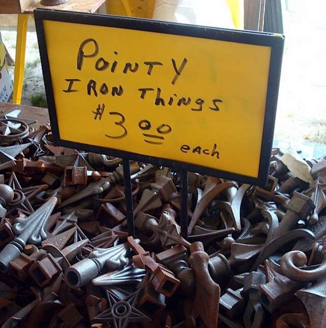 Pointy Iron Things